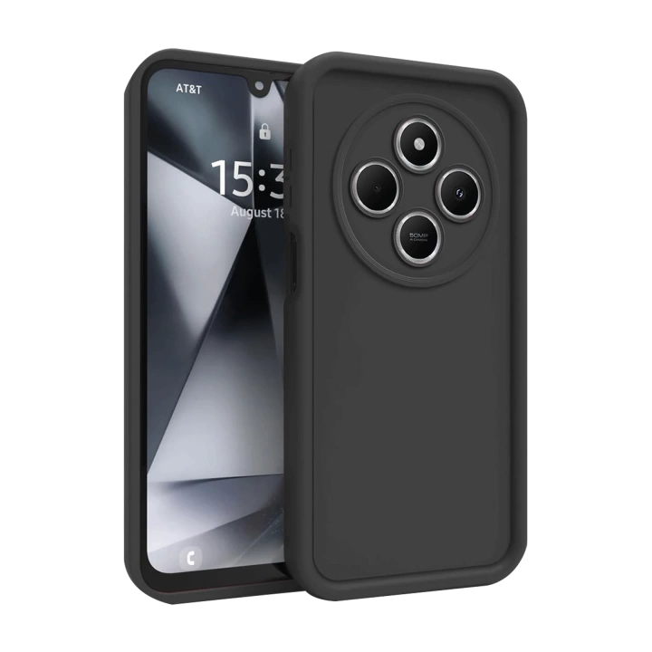 BFS  Xiaomi Redmi 14C Kılıf Viera Silikon - Siyah