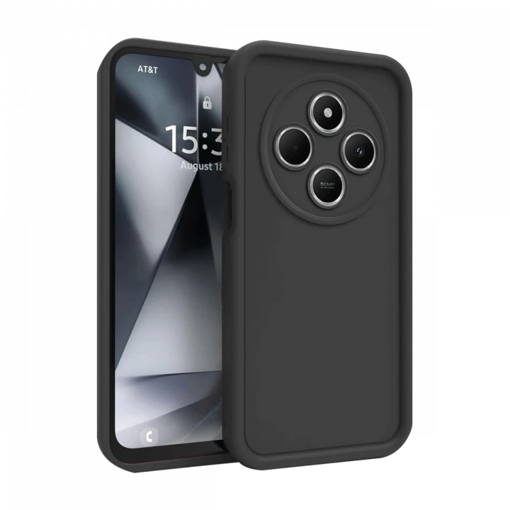 BFS  Xiaomi Redmi 14C Kılıf Viera Silikon - Siyah