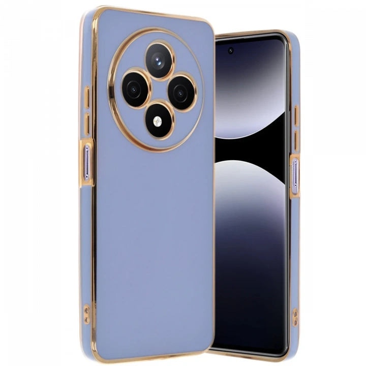 BFS  Xiaomi Redmi 14C Kılıf Volet Silikon - Mavi