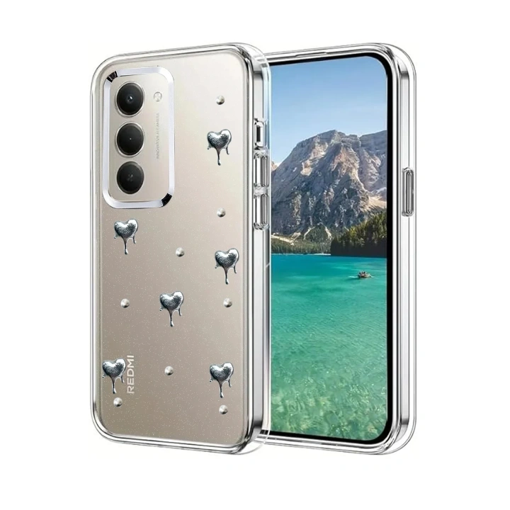 BFS  Xiaomi Redmi 15 4G Fiyonk Desenli Kapak - Desen 1