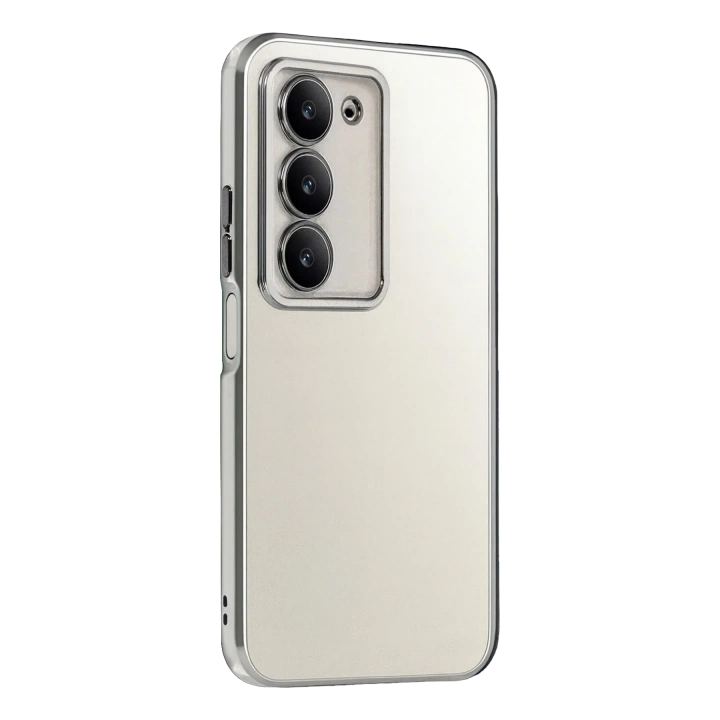 BFS  Xiaomi Redmi 15 4G  Lensli Silikon - Gümüş