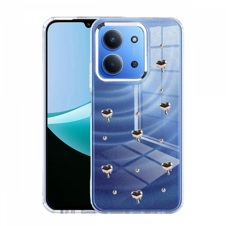 BFS  Xiaomi Redmi 15C 4G Fiyonk Desenli Kapak - Desen 1