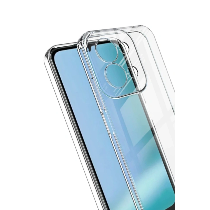 BFS  Xiaomi Redmi 15C 4G Lüx Şeffaf Silikon - Şeffaf