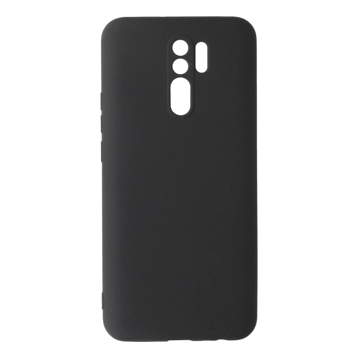 BFS  Xiaomi Redmi 9 Kılıf Nano içi Kadife Silikon - Gri