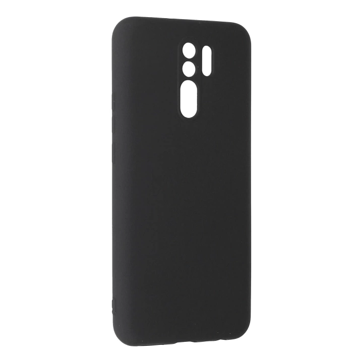 BFS  Xiaomi Redmi 9 Kılıf Nano içi Kadife Silikon - Gri
