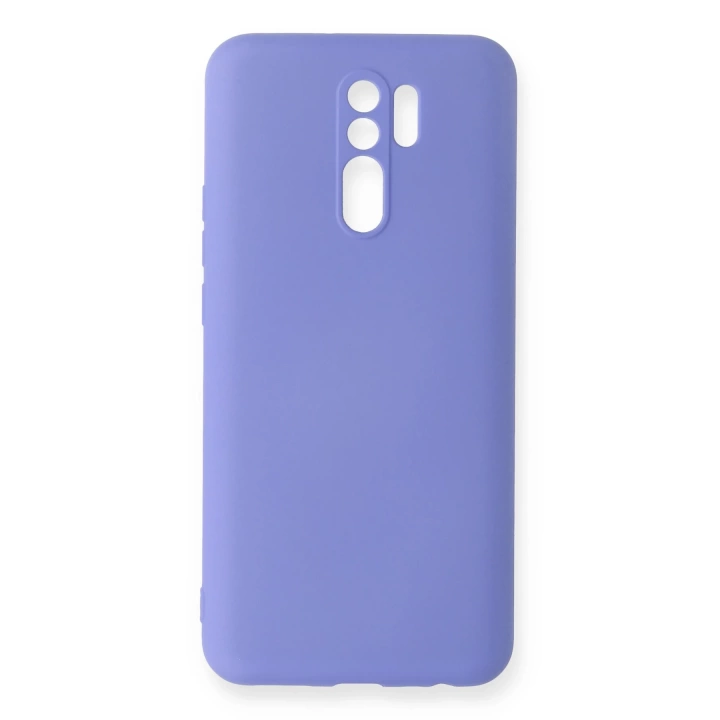 BFS  Xiaomi Redmi 9 Kılıf Nano içi Kadife Silikon - Lila