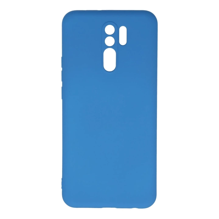 BFS  Xiaomi Redmi 9 Kılıf Nano içi Kadife Silikon - Mavi