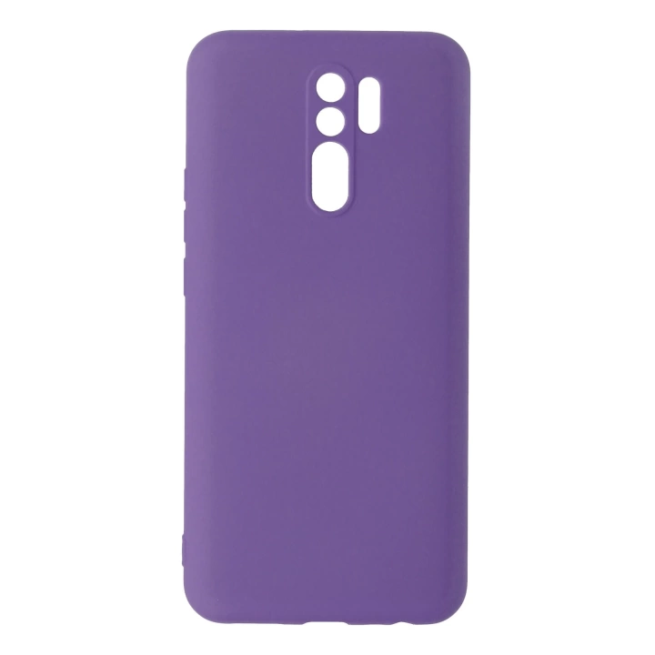 BFS  Xiaomi Redmi 9 Kılıf Nano içi Kadife Silikon - Mor