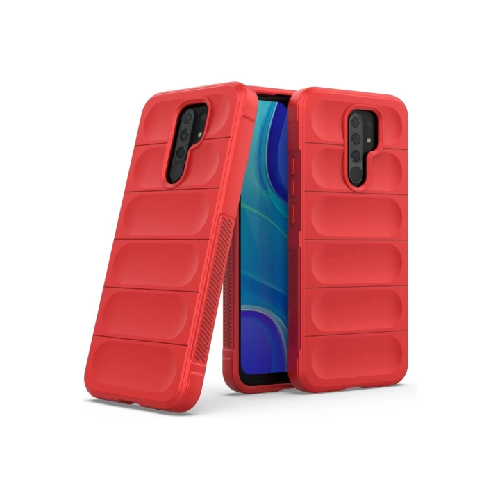 BFS  Xiaomi Redmi 9 Kılıf Optimum Silikon - Kırmızı