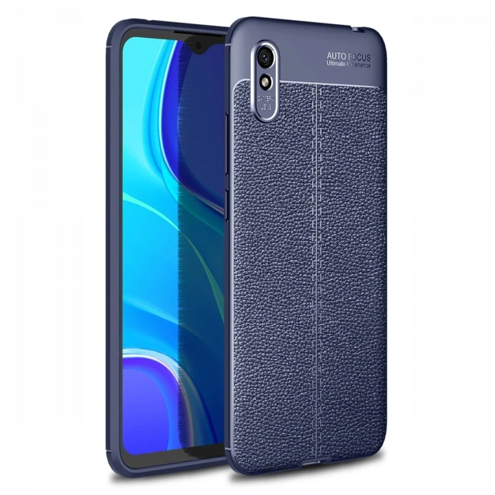 BFS  Xiaomi Redmi 9A Kılıf Auto Focus Kapak - Lacivert