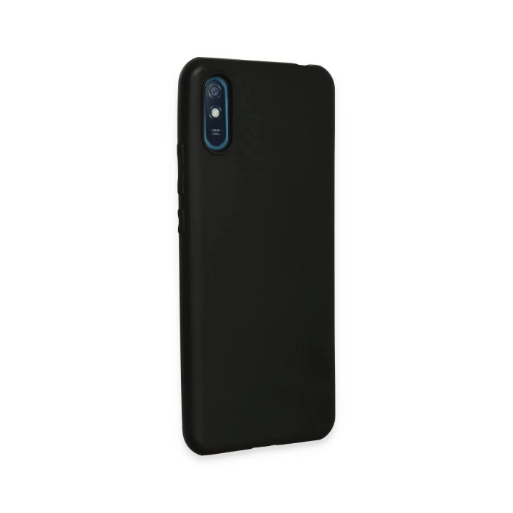 BFS  Xiaomi Redmi 9A Kılıf First Silikon - Siyah