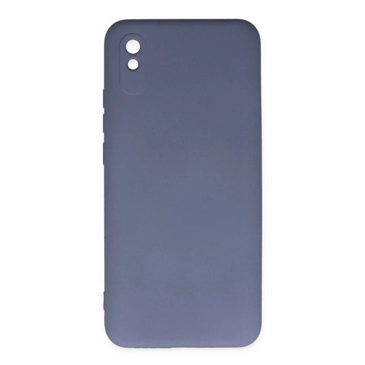 BFS  Xiaomi Redmi 9A Kılıf Nano içi Kadife Silikon - Gri