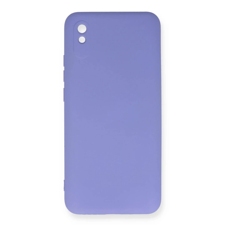 BFS  Xiaomi Redmi 9A Kılıf Nano içi Kadife Silikon - Lila