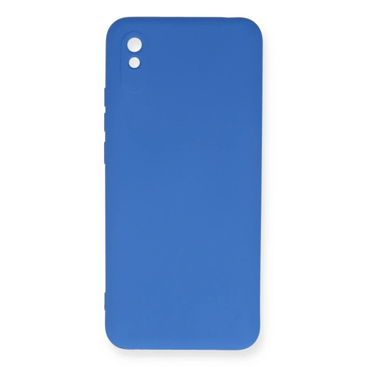 BFS Xiaomi Redmi 9A Kılıf Nano içi Kadife Silikon - Mavi