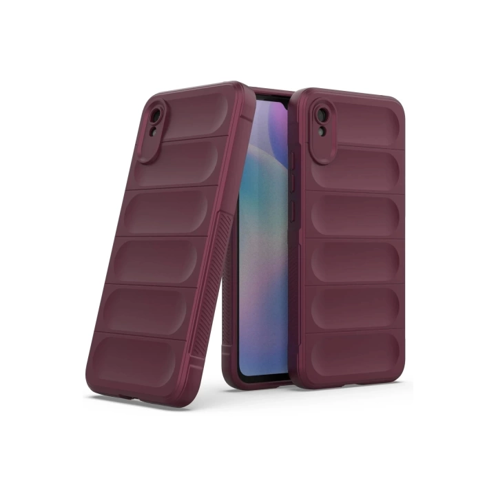 BFS  Xiaomi Redmi 9A Kılıf Optimum Silikon - Bordo