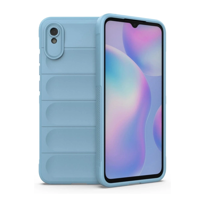 BFS  Xiaomi Redmi 9A Kılıf Optimum Silikon - Sky Blue
