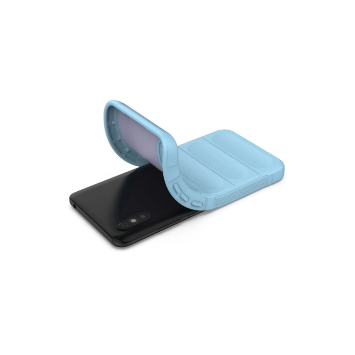 BFS  Xiaomi Redmi 9A Kılıf Optimum Silikon - Sky Blue