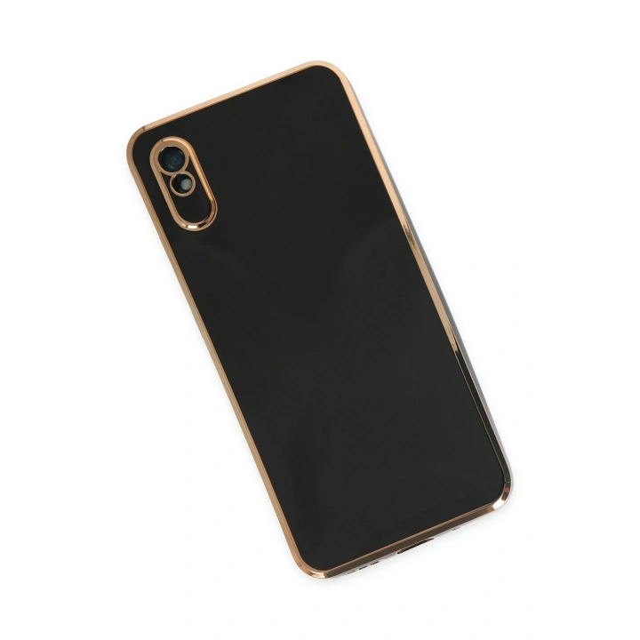 BFS  Xiaomi Redmi 9A Kılıf Volet Silikon - Siyah