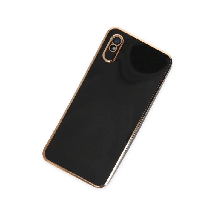 BFS  Xiaomi Redmi 9A Kılıf Volet Silikon - Siyah