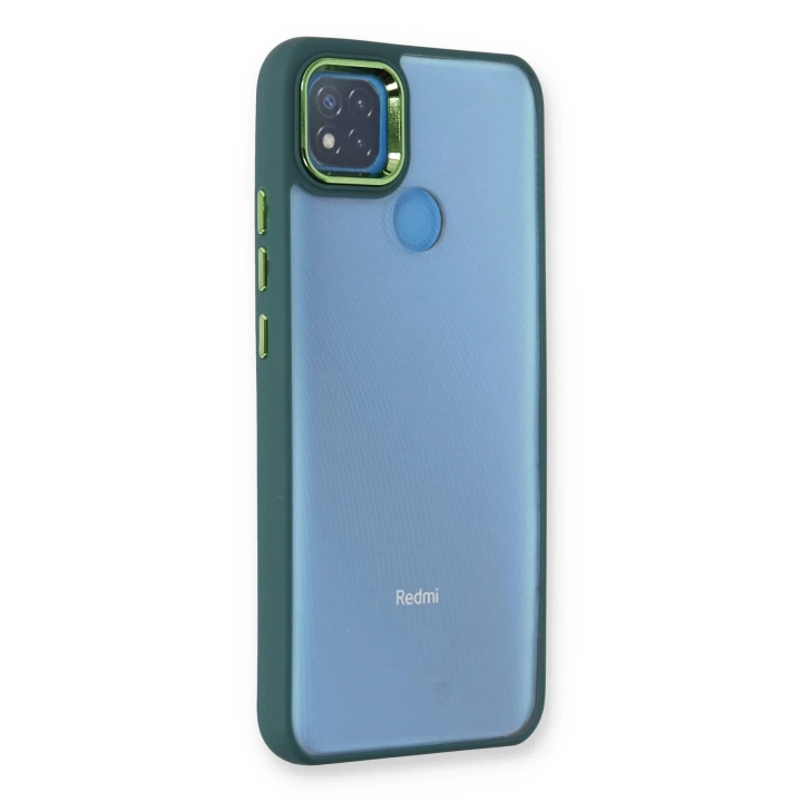 BFS  Xiaomi Redmi 9C Kılıf Dora Kapak - Haki Yeşil