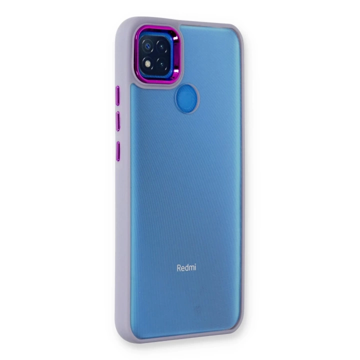 BFS  Xiaomi Redmi 9C Kılıf Dora Kapak - Lila