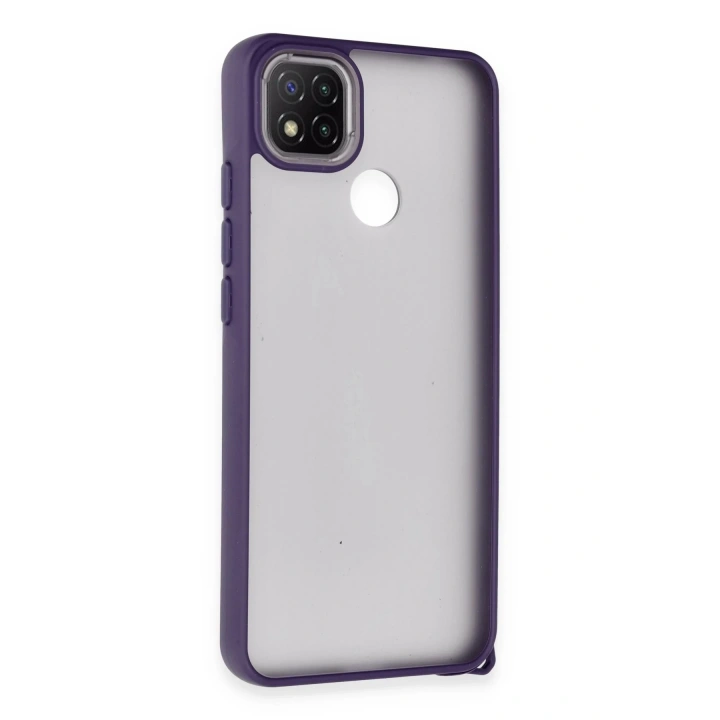 BFS Xiaomi Redmi 9C Kılıf Elegant Kapak - Derin Mor
