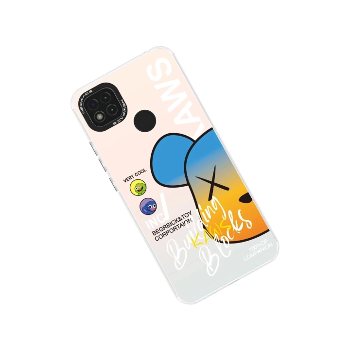 BFS  Xiaomi Redmi 9C Kılıf Estoril Desenli Kapak - Estoril - 6
