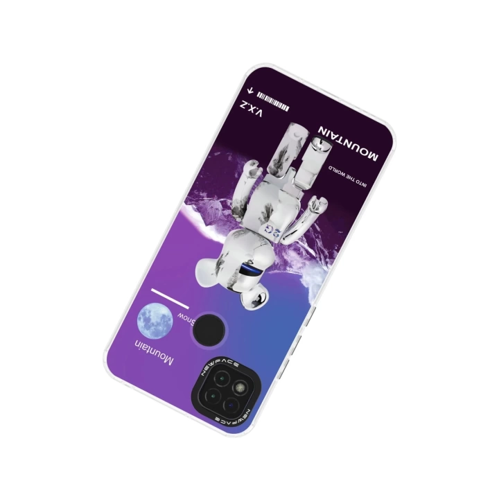 BFS  Xiaomi Redmi 9C Kılıf Estoril Desenli Kapak - Estoril - 8