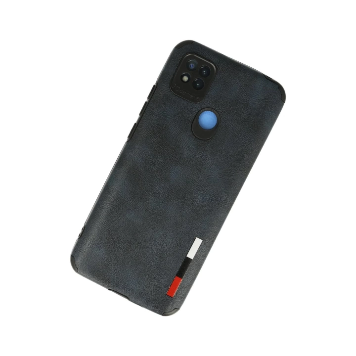 BFS  Xiaomi Redmi 9C Kılıf Loop Deri Silikon - Lacivert
