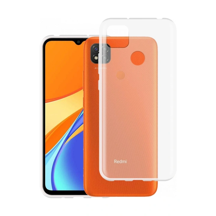 BFS  Xiaomi Redmi 9C Kılıf Lüx Şeffaf Silikon