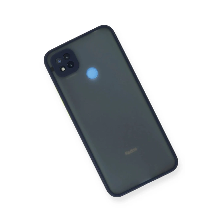 BFS  Xiaomi Redmi 9C Kılıf Montreal Silikon Kapak - Lacivert