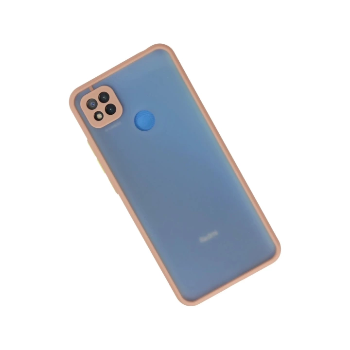 BFS  Xiaomi Redmi 9C Kılıf Montreal Silikon Kapak - Pembe