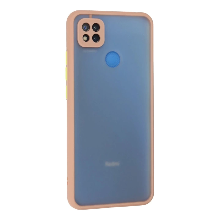 BFS  Xiaomi Redmi 9C Kılıf Montreal Silikon Kapak - Pembe