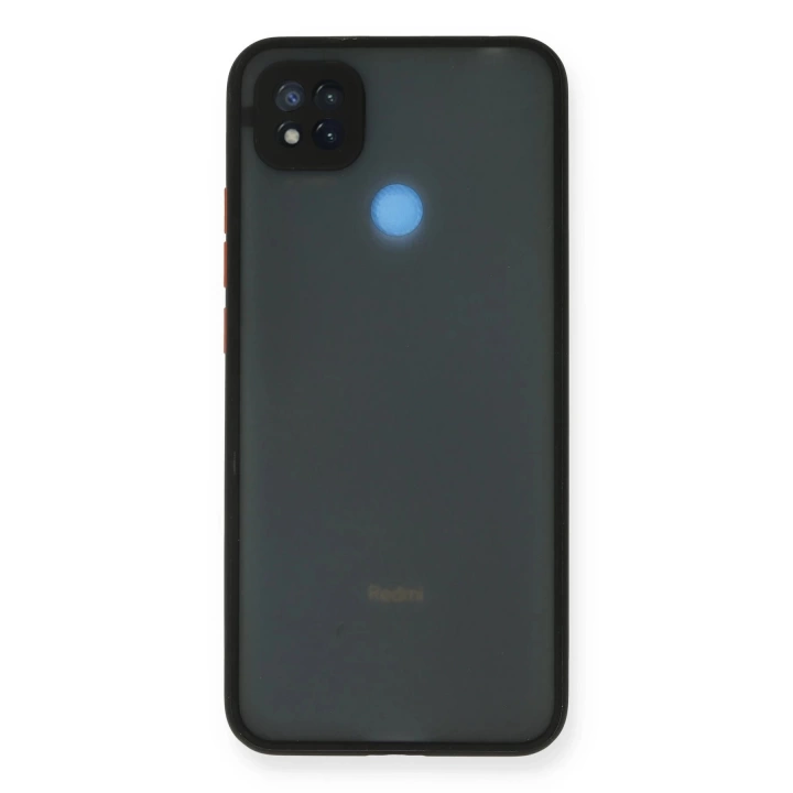 BFS  Xiaomi Redmi 9C Kılıf Montreal Silikon Kapak - Siyah
