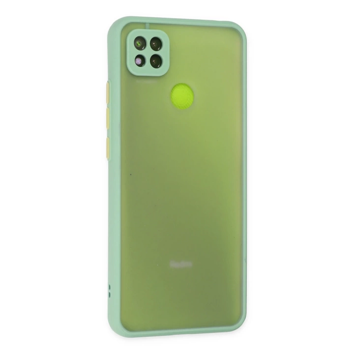 BFS  Xiaomi Redmi 9C Kılıf Montreal Silikon Kapak - Turkuaz