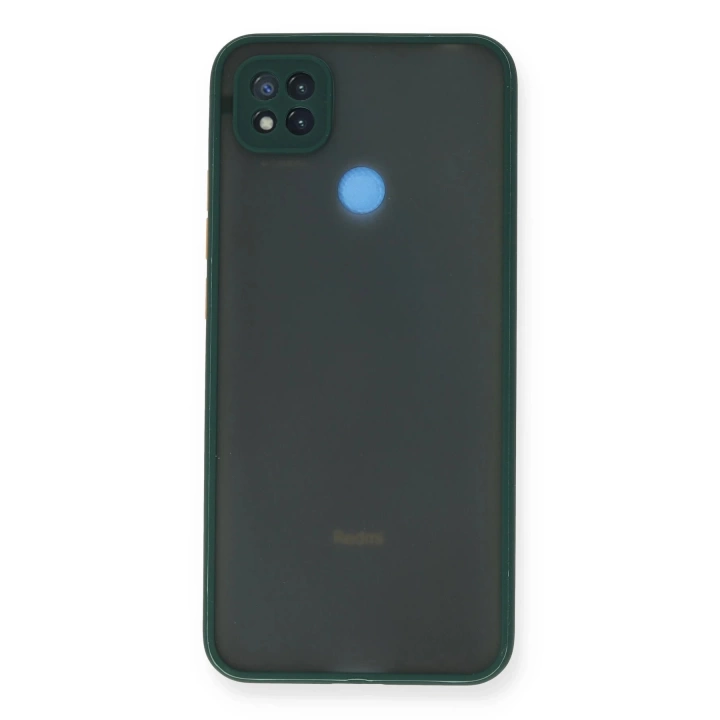 BFS  Xiaomi Redmi 9C Kılıf Montreal Silikon Kapak - Yeşil