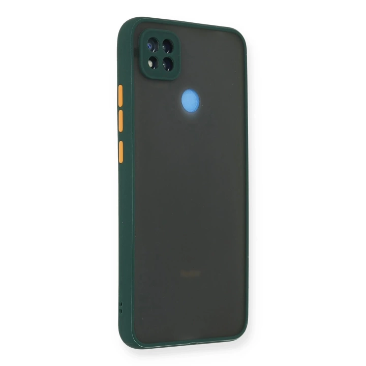 BFS  Xiaomi Redmi 9C Kılıf Montreal Silikon Kapak - Yeşil