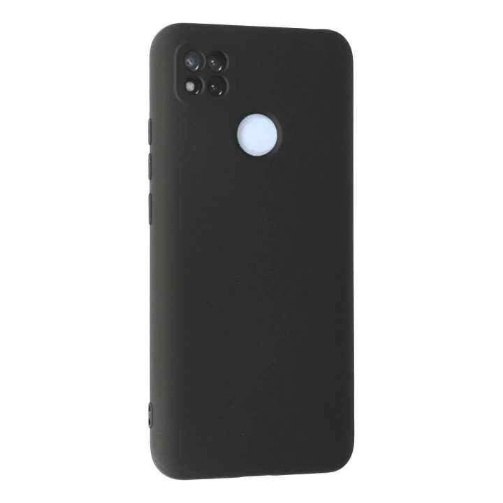 BFS Xiaomi Redmi 9C Kılıf Nano içi Kadife Silikon - Gri