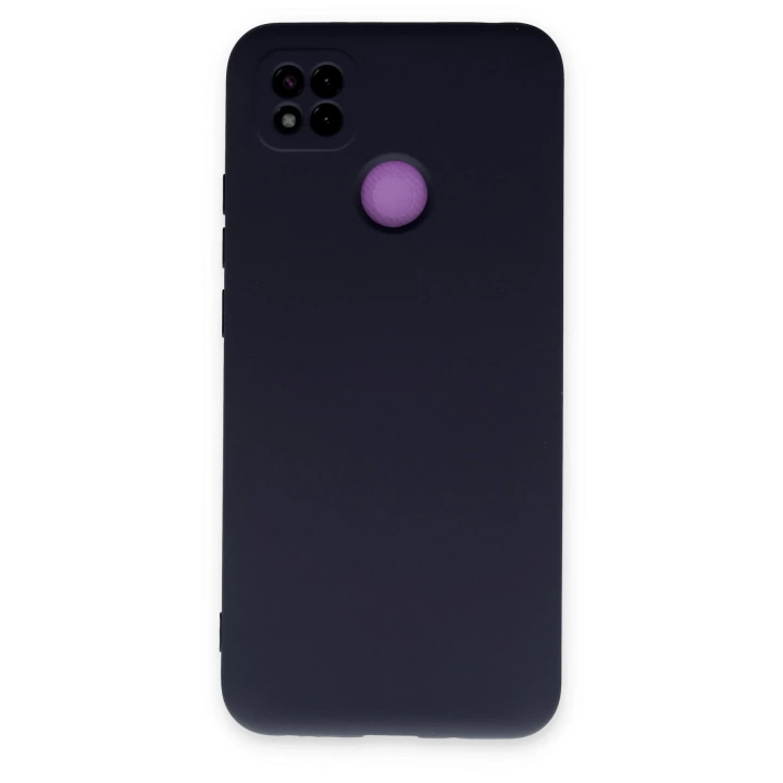 BFS  Xiaomi Redmi 9C Kılıf Nano içi Kadife Silikon - Lacivert