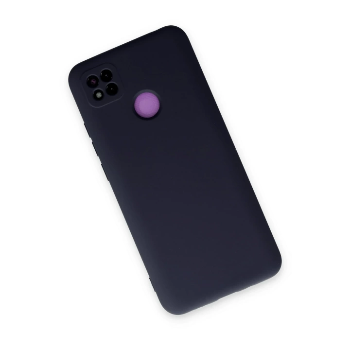 BFS  Xiaomi Redmi 9C Kılıf Nano içi Kadife Silikon - Lacivert