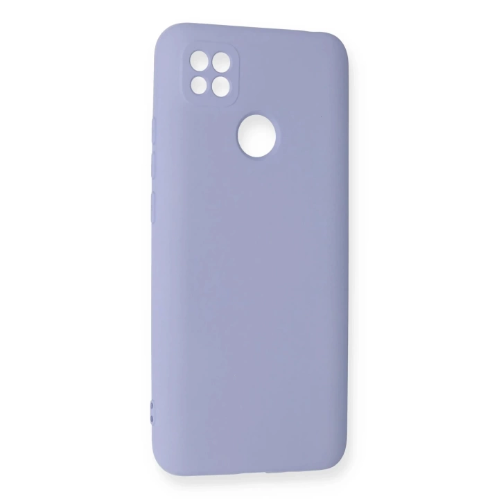 BFS  Xiaomi Redmi 9C Kılıf Nano içi Kadife Silikon - Lila