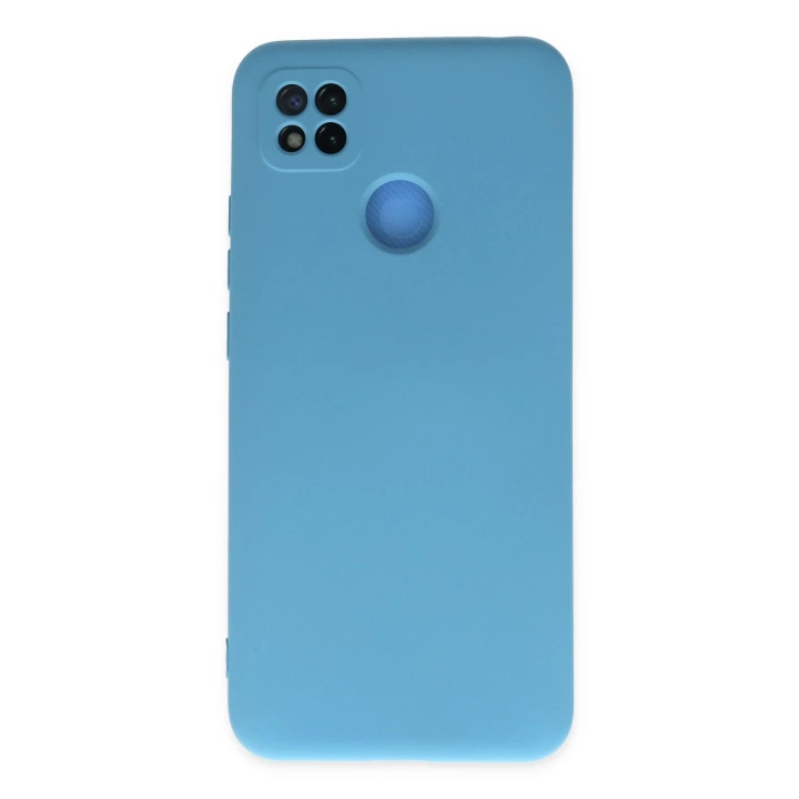 BFS  Xiaomi Redmi 9C Kılıf Nano içi Kadife Silikon - Mavi