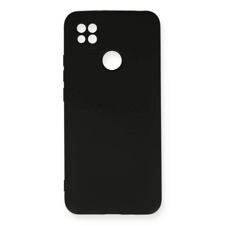 BFS  Xiaomi Redmi 9C Kılıf Nano içi Kadife Silikon - Siyah