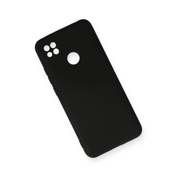 BFS  Xiaomi Redmi 9C Kılıf Nano içi Kadife Silikon - Siyah