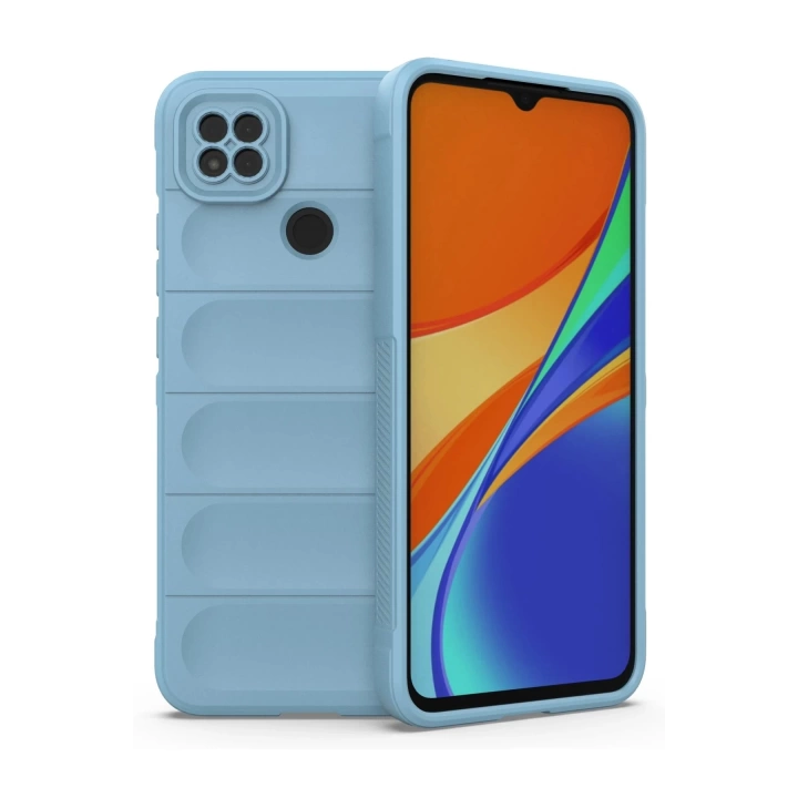 BFS  Xiaomi Redmi 9C Kılıf Optimum Silikon - Sky Blue