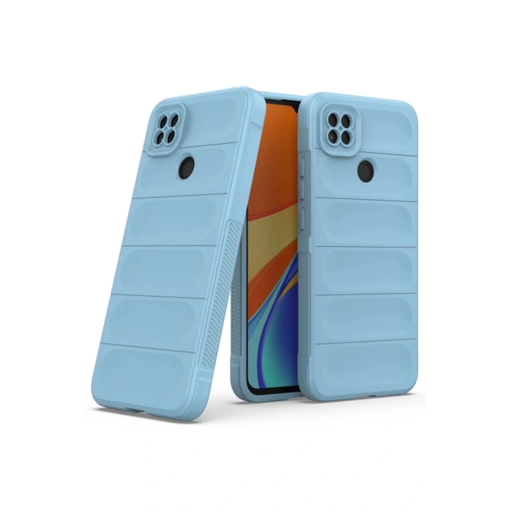 BFS Xiaomi Redmi 9C Kılıf Optimum Silikon - Sky Blue