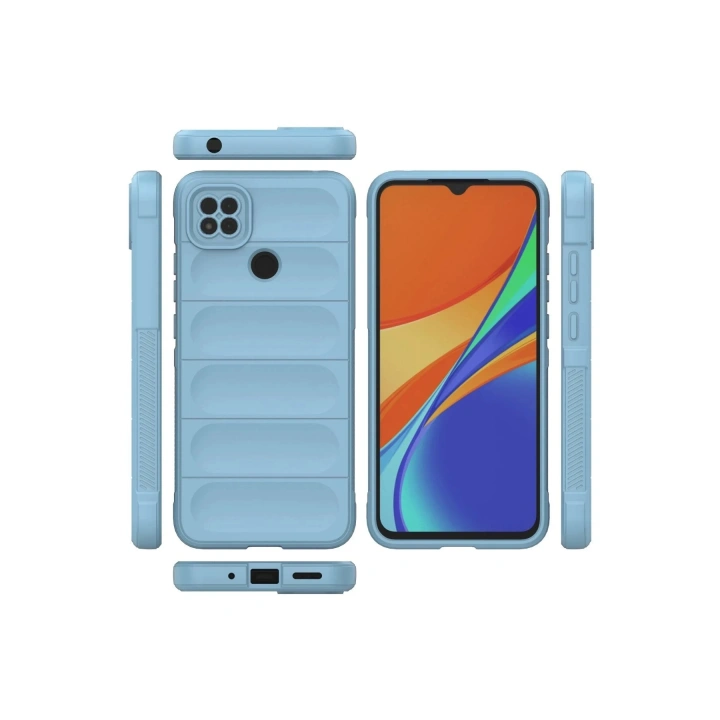 BFS Xiaomi Redmi 9C Kılıf Optimum Silikon - Sky Blue