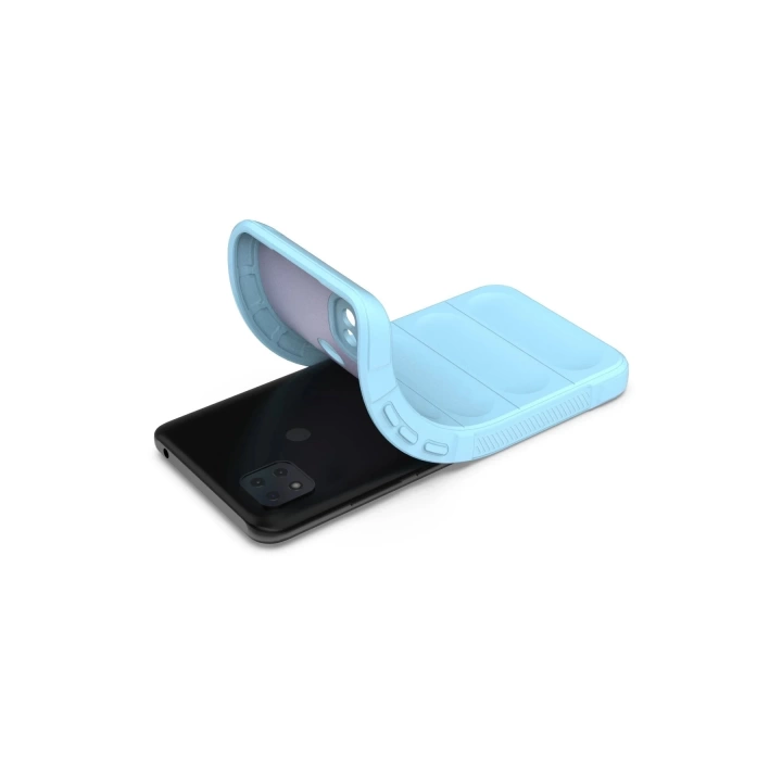 BFS  Xiaomi Redmi 9C Kılıf Optimum Silikon - Sky Blue
