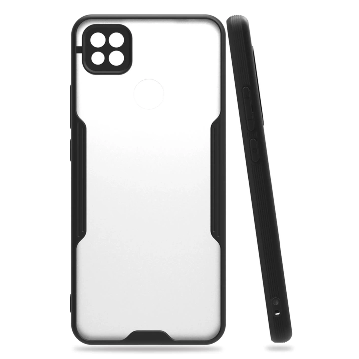 BFS  Xiaomi Redmi 9C Kılıf Platin Silikon - Siyah