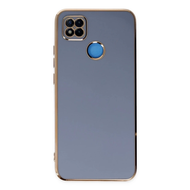 BFS  Xiaomi Redmi 9C Kılıf Volet Silikon - Mavi